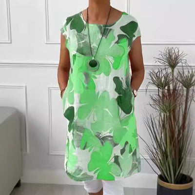 Aino™ | Mekana proljetna haljina s uzorkom leptira