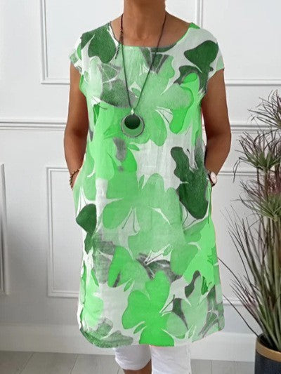 Aino™ | Mekana proljetna haljina s uzorkom leptira